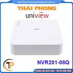 Bán Đầu ghi camera UNIVIEW NVR201-08Q 16 kênh giá tốt nhất tại tp hcm