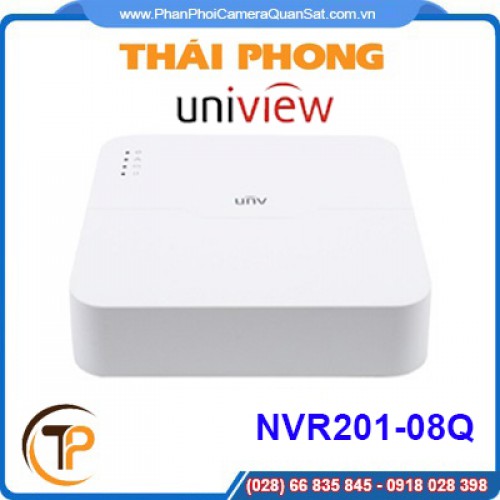 Bán Đầu ghi camera UNIVIEW NVR201-08Q 16 kênh giá tốt nhất tại tp hcm