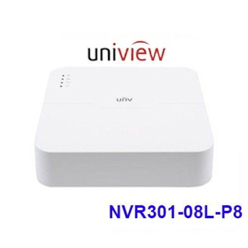 Bán Đầu ghi camera UNIVIEW NVR301-08L-P8 8 kênh giá tốt nhất tại tp hcm