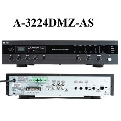 Amply Mixer ClassD 240W kèm bộ chọn 5 vùng loa, MP3 A-3224DMZ-AS