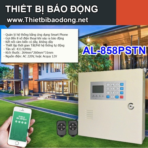 Thiết bị chống trộm TORA AL-858PTSN LINE điện thoại (báo trộm)