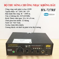 Giới thiệu bộ thu sóng chuông nhạc không dây bx727