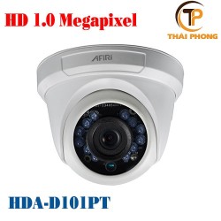 Camera AFIRI HDA-D101PT HD TVI hồng ngoại 1.0 MP