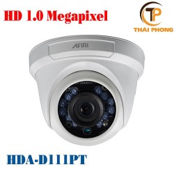 Camera AFIRI HD TVI hồng ngoại HDA-D111PT 1.0 Megapixel