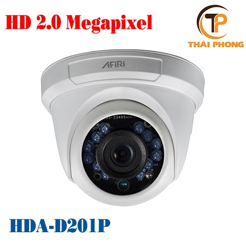 Bán Camera AFIRI HDA-D201P HD TVI hồng ngoại 2.0 MP giá rẻ tại tp HCM