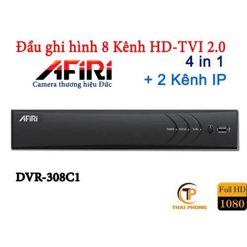 Bán Đầu ghi camera AFIRI DVR-308C1 8 kênh giá rẻ tại tp HCM