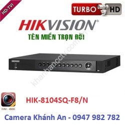 Đầu ghi camera HIKVISION HIK-8104SQ-F8/N 4 kênh
