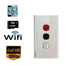Camera ngụy trang ổ điện dùng wifi không dây, nghe âm thanh đàm thoại 2 chiều KAS-8016 App Tuya SmartLife
