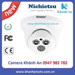 Camera AHD dome vỏ nhựa Nichietsu HD NC-104A1.2M