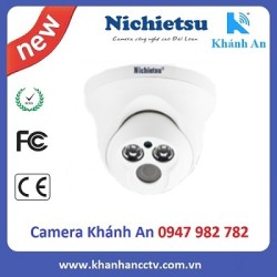 Camera AHD dome vỏ nhựa Nichietsu HD NC-107A2M IMX323