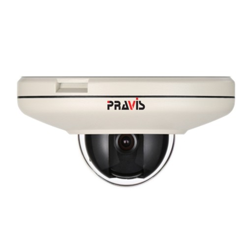 Camera Pravis PNC-P100 IP quay quét dạng Flat Dome, đại lý, phân phối,mua bán, lắp đặt giá rẻ