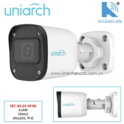 Camera UNIARCH IPC-B124-PF40 4.0MP (4mm) Ultra265, POE