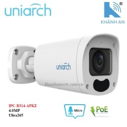 Camera UNIARCH IPC-B314-APKZ IP Thân lớn 4.0Mpa