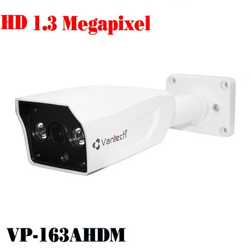 Camera Vantech Thân AHD VP-163AHDM 1.3MP, đại lý, phân phối,mua bán, lắp đặt giá rẻ