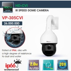 Camera Vantech Dome HD-CVI VP-305CVI 2.0MP