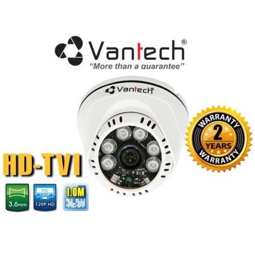 Camera Vantech Dome HD-TVI VP-313TVI 2.0MP, đại lý, phân phối,mua bán, lắp đặt giá rẻ