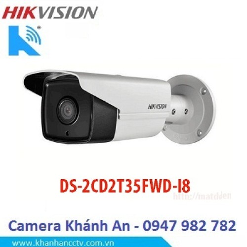Bán Camera IP HIKVISION thân DS-2CD2T35FWD-I8 3.0 MP H.265+ giá tốt nhất tại tp hcm