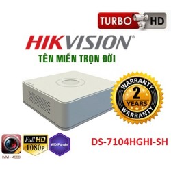 Đầu ghi camera HIKVISION DS-7104HGHI-SH 4 kênh