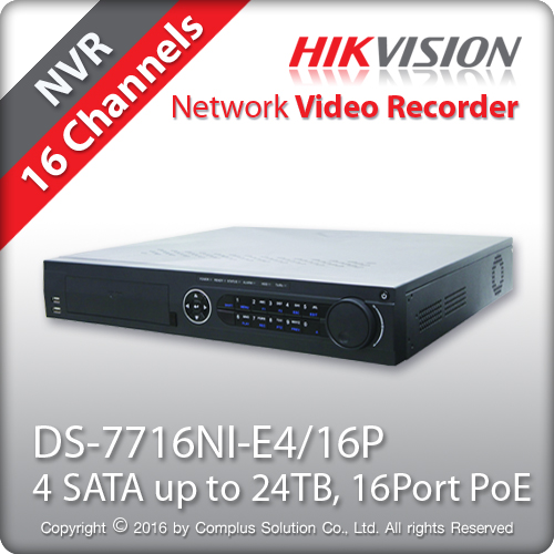 Bán Đầu ghi NVR HIKVISION DS-7716NI-E4/16P 16 kênh giá tốt nhất tại tp hcm