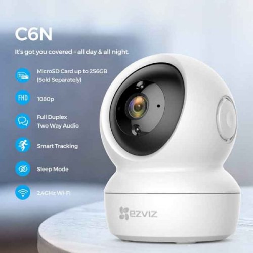 Camera Ezviz C6N 1080P 2.0MP, wifi, theo dõi chuyển động, đại lý, phân phối,mua bán, lắp đặt giá rẻ