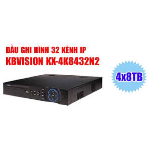 Bán Đầu ghi camera KBVISION KAX-4K8432N2 32 kênh tốt và giá rẻ nhất