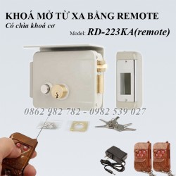 Khóa điện mở cổng từ xa bằng remote RD223KA-Remote