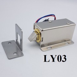 Khóa chốt điện từ IDS-LY03, luôn khóa chốt, mở khi cấp điện