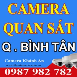 Lắp đặt Camera quan sát ở tại quận Bình Tân - Tp HCM