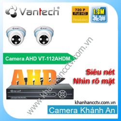 Lắp đặt trọn bộ 2 camera AHD VT-112AHDM