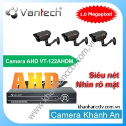 Lắp đặt trọn bộ 3 camera AHD VT-122AHDM