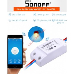 Công tắc WiFi RF SONOFF thông minh RF