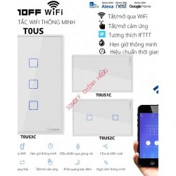 Công tắc WiFi cảm ứng T0 3 cổng SONOFF T0EU3C (vuông)