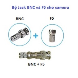 Bộ Jack BNC và F5 cho camera
