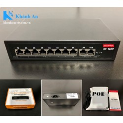 Smart switch POE 8 cổng + 2 Uplink SW8K-POE dành cho camera IP