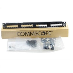 Patch panel 24 port Cat6 Commscope/AMP 1375014-2