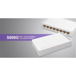 Switch TOTOLINK S808G 8 ports 10/100/1000Mbps
