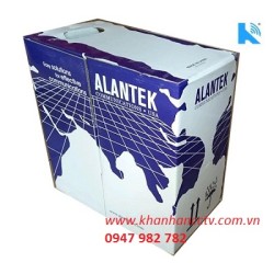 Cáp mạng Alantek Cat5e UTP 301-10008E-03GY , CMR, Solid (5e), 200 Mhz, 4 Pairs