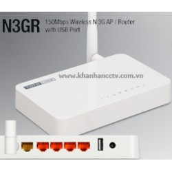 Hướng dẫn cấu hình nhanh TOTOLINK N3GR với USB 3G