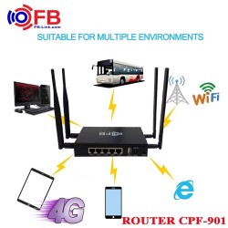 Bộ phát wifi 3G 4G CPF-901 32 user, 5 port, 4 Anten
