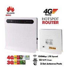Bộ phát wifi 3G 4G Huawei B593, 4 cổng LAN, hỗ trợ 32 user