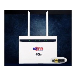 Bộ phát wifi 3G 4G CPE-V01, 32 user, 3 port LAN, 2 Anten
