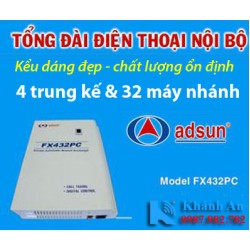 Tổng đài điện thoại ADSUN FX 432PC