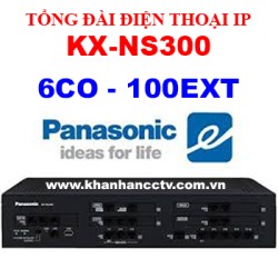 Tổng đài điện thoại IP Panasonic KX-NS300 (6 trung kế 100 nhánh)