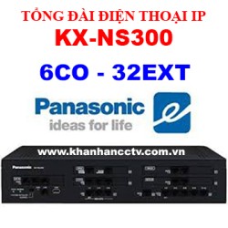 Tổng đài điện thoại IP Panasonic KX-NS300 (6 trung kế 32 nhánh)