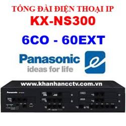 Tổng đài điện thoại IP Panasonic KX-NS300 (6 trung kế 60 nhánh)