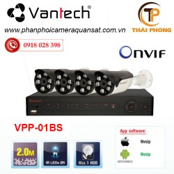 Bộ Kit Camera Vantech IP Powerline VPP-01BS
