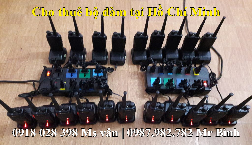 công ty cho thuê máy bộ đàm chính hãng giá rẻ tại tp hcm