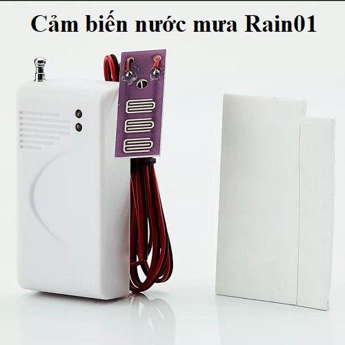 Cảm biến trời mưa, ngập nước không dây KS-Rain01, đại lý, phân phối,mua bán, lắp đặt giá rẻ